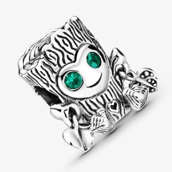 Sterling Silver Sweet Tree Monster Charm - Picture 3 of 3